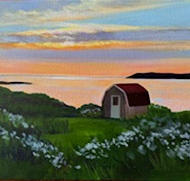 LMP-919-Shed-and-Sunset