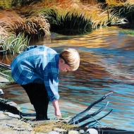 Wading