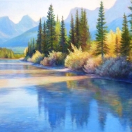 Bow River Autumn Reflections